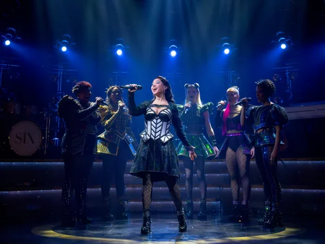 Jasmine Forsberg plays Jane Seymour in Six on Broadway