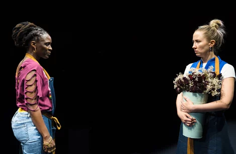 Sharon Duncan-Brewster and Erin Doherty in Death of England: Closing Time