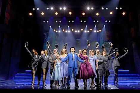 The cast of Sinatra the Musical.