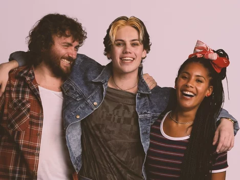 The cast of Sing Street