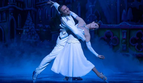 Cast of Snow White at the London Palladium