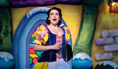 Danielle Hope in Snow White at the London Palladium