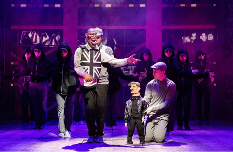 Stormzy and Tom Cruise in Spitting Image The Musical