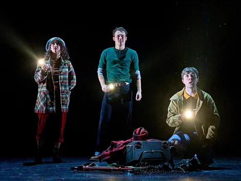 The cast of Stranger Things on Broadway