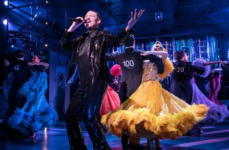 Will Young in Strictly Ballroom