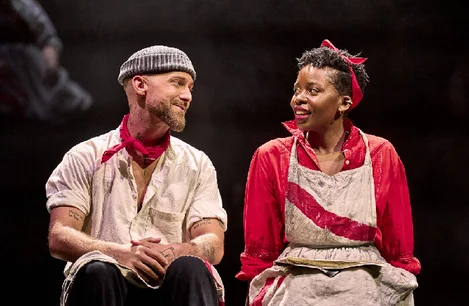 Sweeney and Sharon Rose in Sylvia at the Old Vic