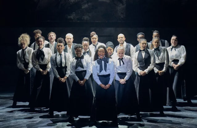 The cast of Sylvia at the Old Vic Theatre