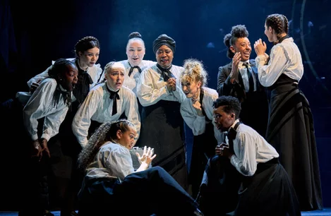 The cast of Sylvia at the Old Vic Theatre