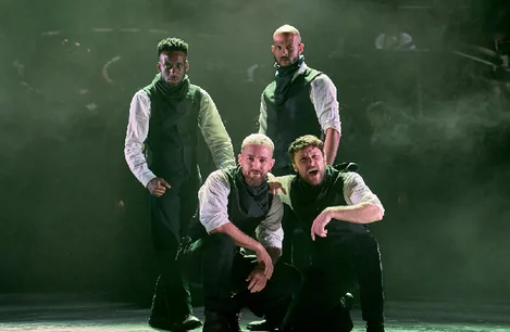The cast of Sylvia at the Old Vic Theatre