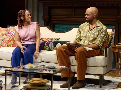 Anika Noni Rose and Carl Clemons-Hopkins star in The Balusters