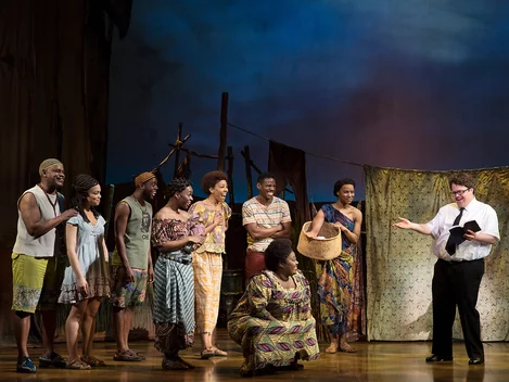 The Book of Mormon Broadway cast