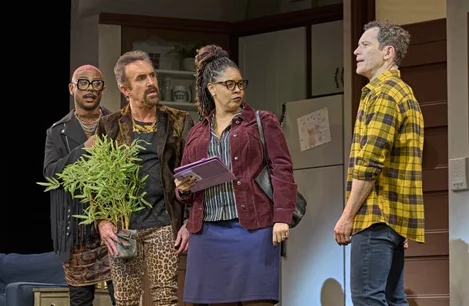 The cast of Mrs. Doubtfire in the West End