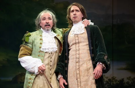 The cast of The Crown Jewels at the Garrick Theatre