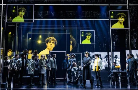 The cast of The Who's Tommy on Broadway