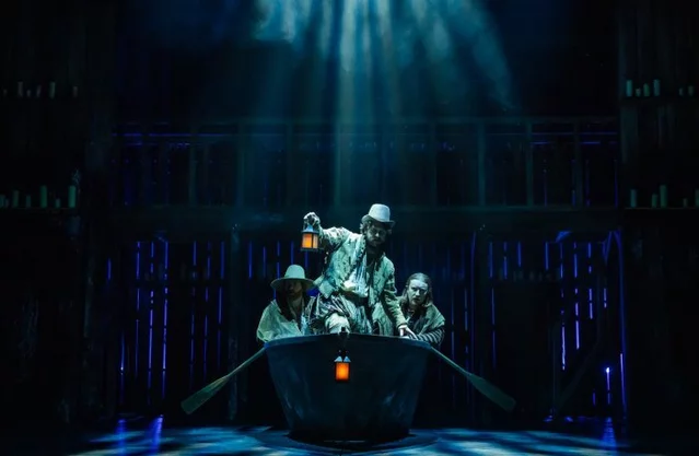 The cast of Treason the Musical at Alexandra Palace Theatre