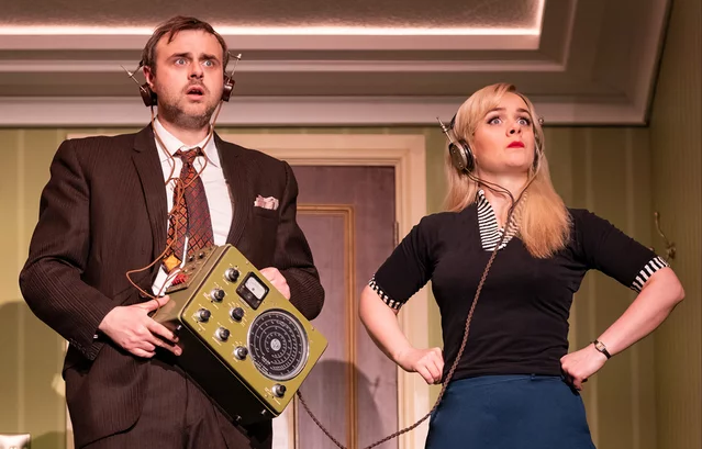 Chris Leask and Charlie Russell in The Comedy About Spies
