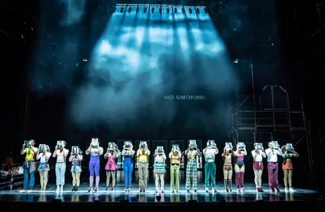 The company of A Chorus Line