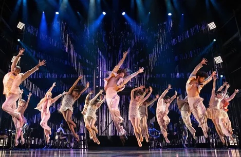 The company of Bob Fosse's Dancin'