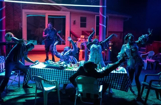 The company of Fat Ham on Broadway