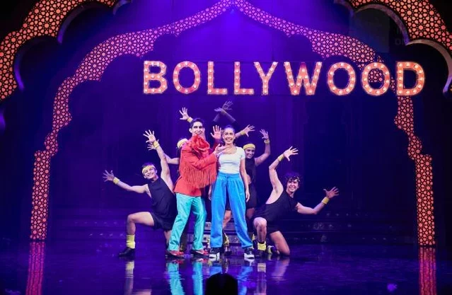 The company of Frankie Goes to Bollywood