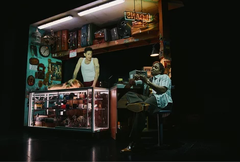 Adrien Brody in The Fear of 13 on Broadway