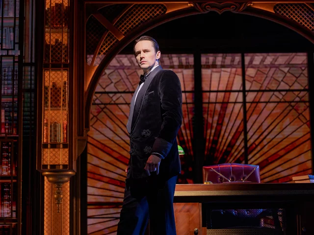 Reeve Carney stars as Jay Gatsby in The Great Gatsby on Broadway