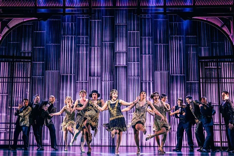 The cast of The Great Gatsby on Broadway