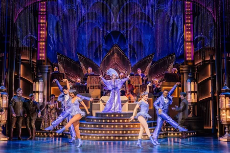 The cast of The Great Gatsby on Broadway