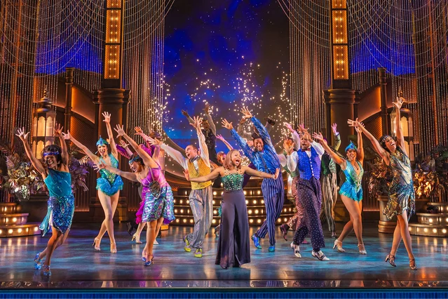 The cast of The Great Gatsby on Broadway