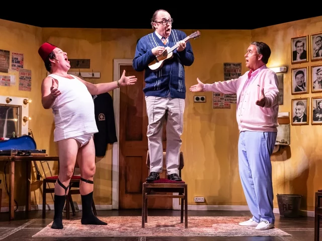 The Last Laugh cast in the West End