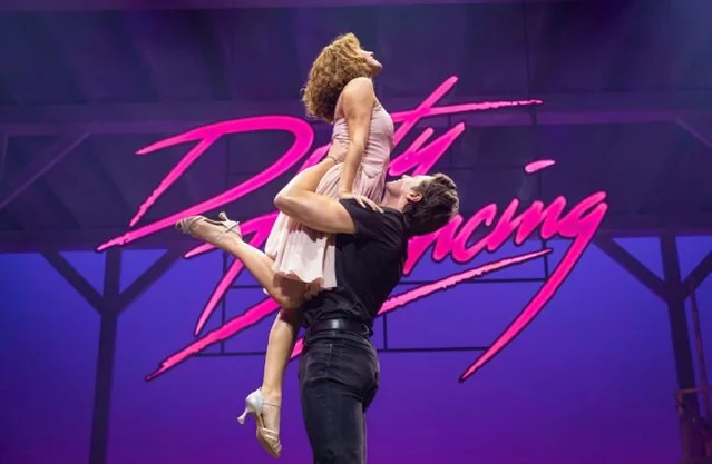 The lift during "(I've Had) The Time of My Life" in Dirty Dancing at the Dominion Theatre