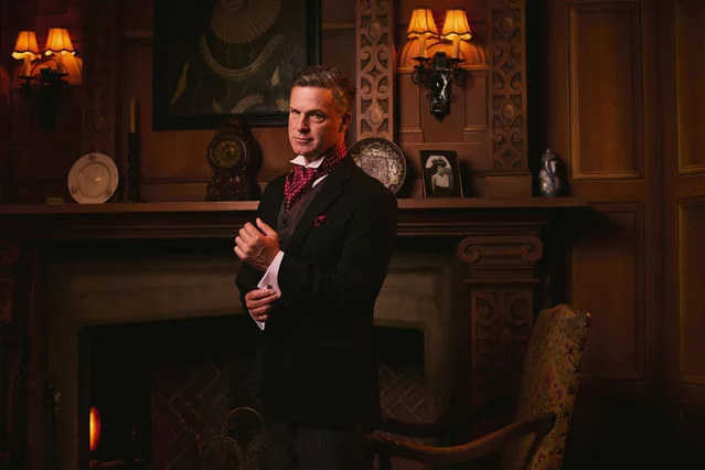 Mr Paravicini (Dugald Bruce-Lockhart) in The Mousetrap