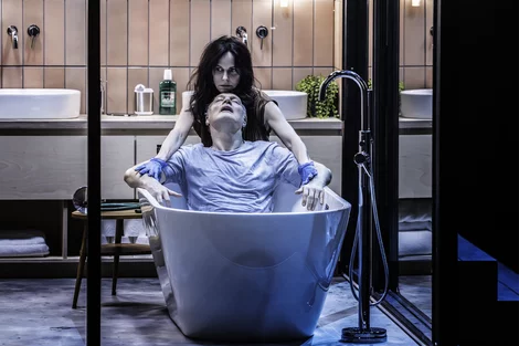 Mary-Louise Parker, David Morrissey in The Oresteia