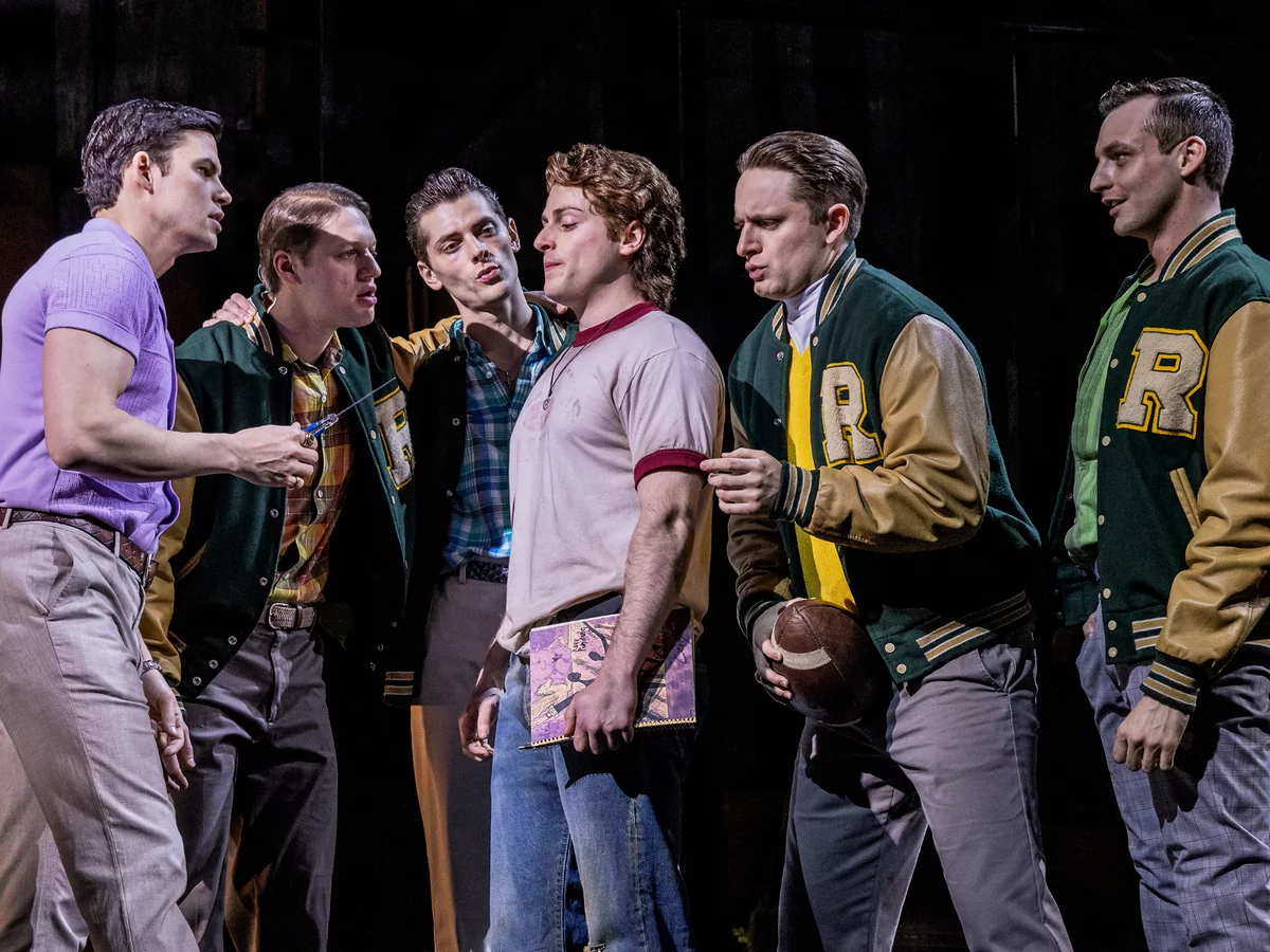 Nicholas McDonough, Davis Wayne, Cole Zieser, Noah Pacht, Victor Carrillo Tracey, Devin Tyler Hatch in The Outsiders