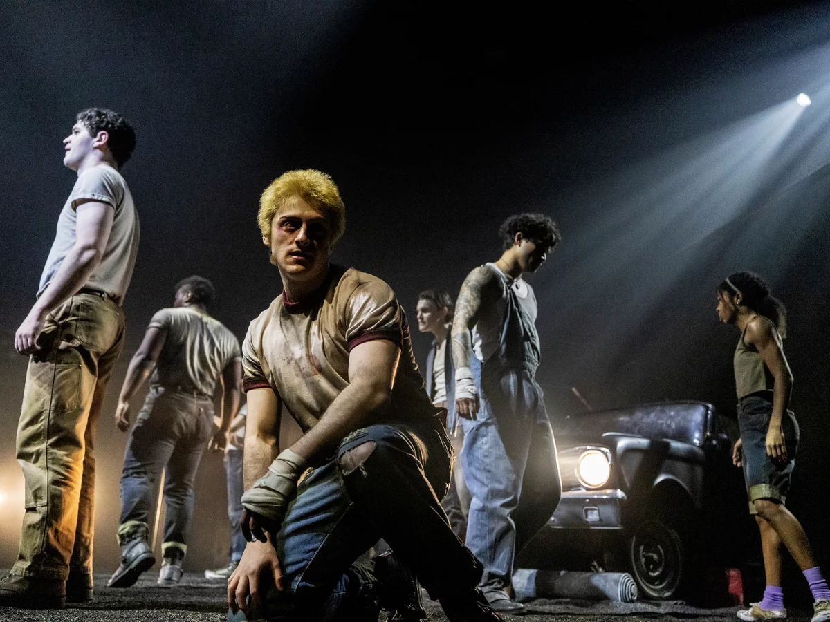 Dan Berry, Noah Pacht, Daryl Tofa, Runako Campbell in The Outsiders