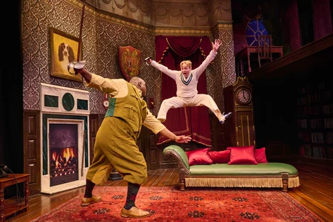 the West End cast of The Play That Goes Wrong