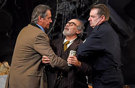 Brendan Coyle, David Suchet and Adrian Lukis in The Price