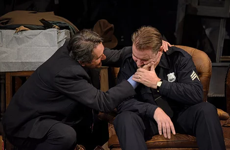 Brendan Coyle and Adrian Lukis in The Price