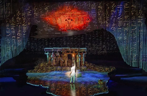 Luke Brady in The Prince of Egypt at the Dominion Theatre, London
