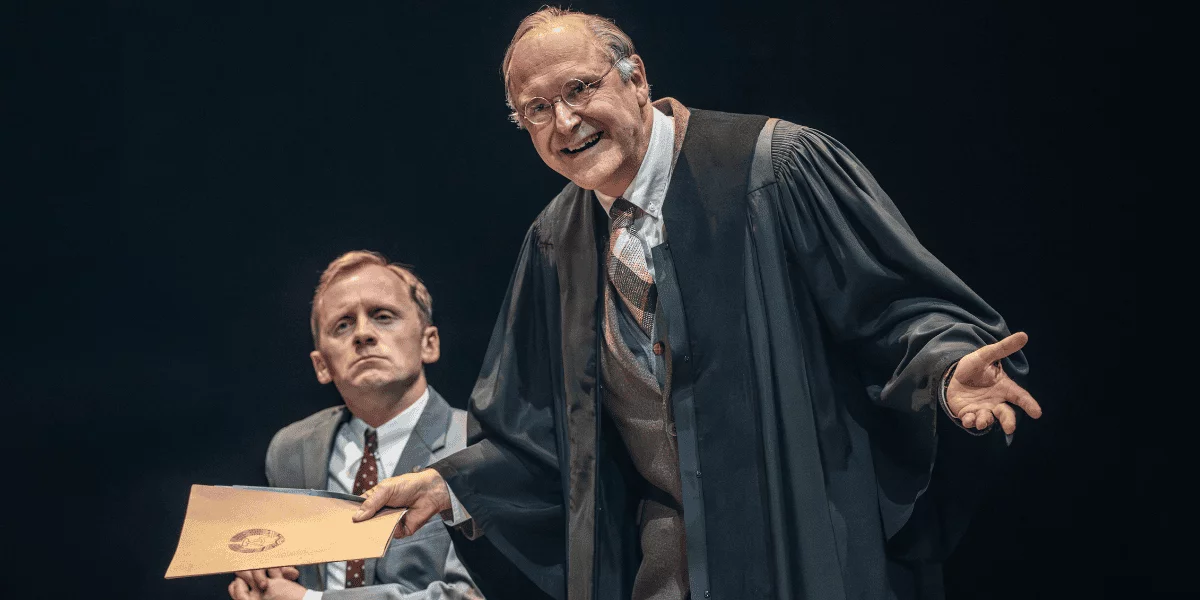 Gunnar Cauthery and John Ramm star in The Spy Who Came In From The Cold