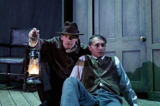 John Mackay and Daniel Burke in The Woman in Black