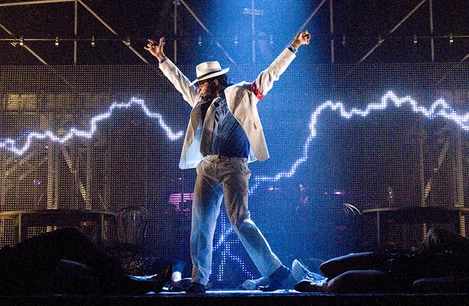 Michael Jackson in Thriller - The Musical - London