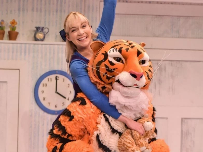 Sophie and the Tiger in Tiger Who Came To Tea