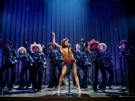 Tina: The Musical - Tina performs