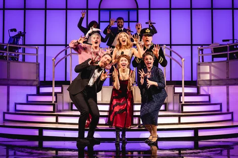 The cast of London's Titanique