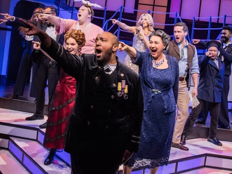 The Titanique cast, New York