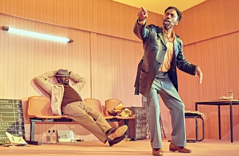 Tony Marshall as Fielding in Jitney at the Old Vic Theatre