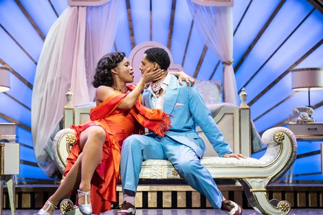 Phillip Attmore and Amara Okerere star in Top Hat