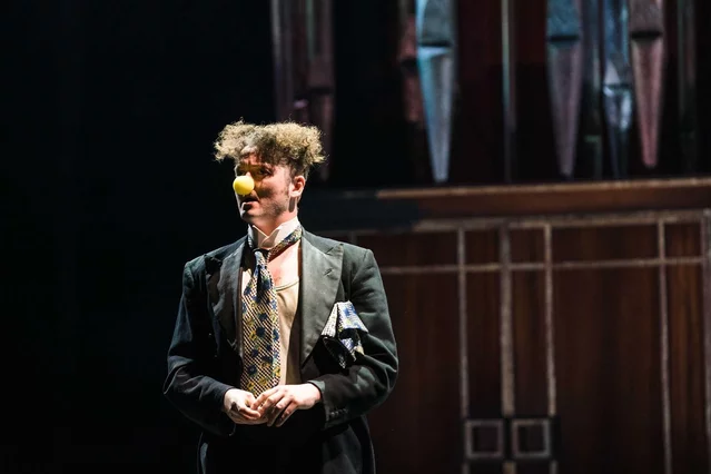 Michael Grady-Hall stars as Feste in Twelfth Night