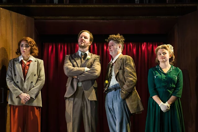 Some of the cast in Twelfth Night at Barbican